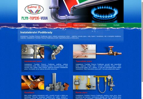 Zobrazit webové stránky František Pokorný - instalatérství
