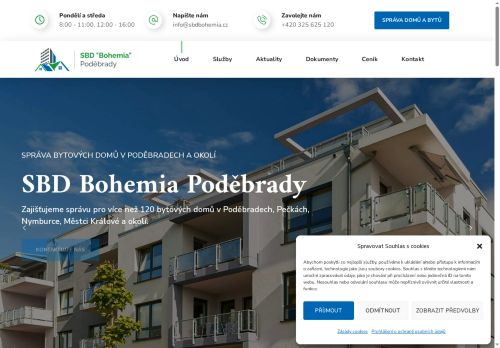 Zobrazit webové stránky Stavební bytové družstvo 