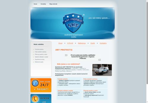 Zobrazit webové stránky Art Protect