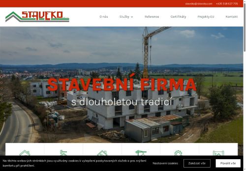 Zobrazit webové stránky STAVEKO, spol. s r.o.