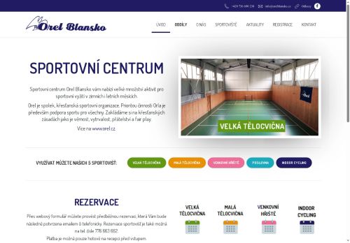 Zobrazit webové stránky Orel jednota Blansko