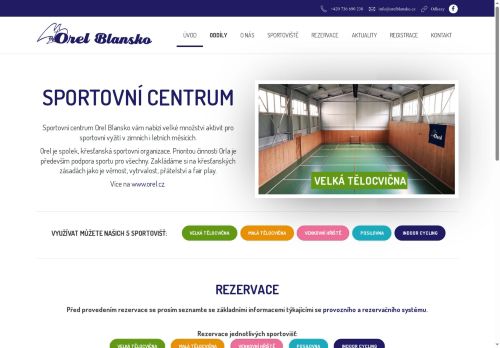Zobrazit webové stránky Orel jednota Blansko