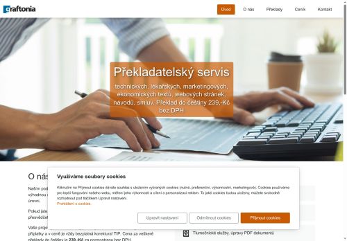 Zobrazit webové stránky Graftonia