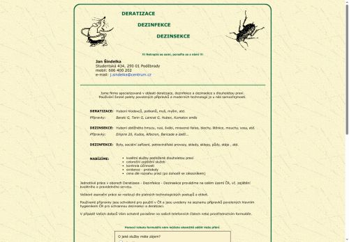 Zobrazit webové stránky Jan Šindelka