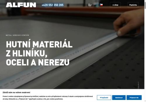 ALFUN a.s. nabízí práci na pozici Dělník/dělnice expedice v obci Radonice