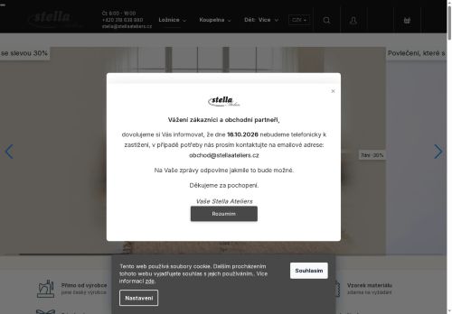 Zobrazit webové stránky Stella Ateliers