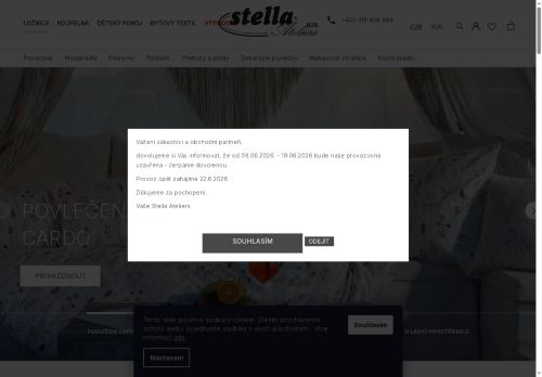 Zobrazit webové stránky Stella Ateliers