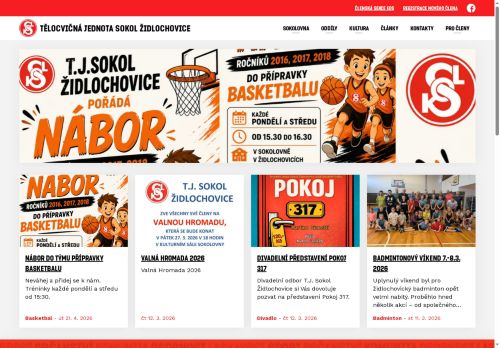 Zobrazit webové stránky T.J. Sokol Židlochovice