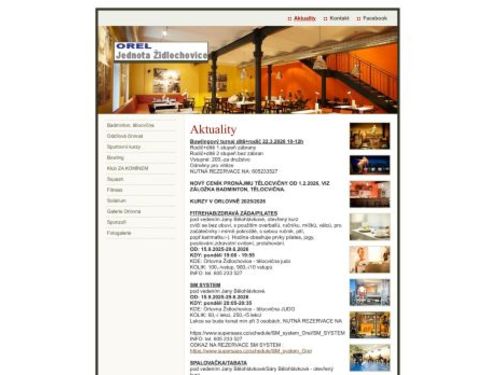 Orel jednota Židlochovice