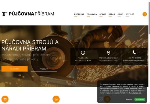 Zobrazit webové stránky Půjčovna Příbram