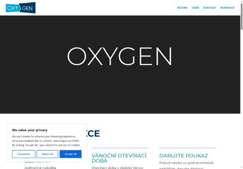 Zobrazit webové stránky Sportklub Oxygen