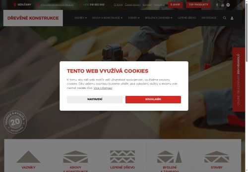 Zobrazit webové stránky Dřevěné konstrukce s.r.o.