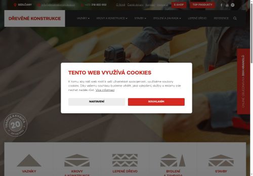 Zobrazit webové stránky Dřevěné konstrukce s.r.o.