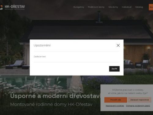 HK-DŘEVSTAV - montované rodinné domy