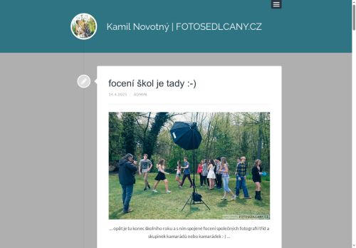 Zobrazit webové stránky Kamil Novotný FOTO