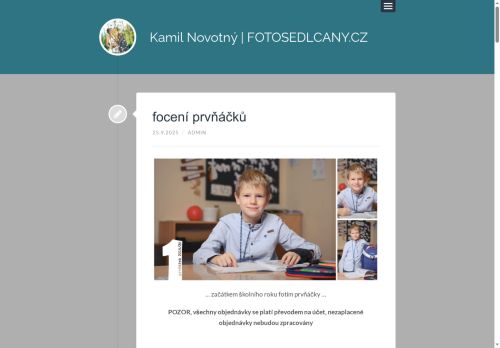 Zobrazit webové stránky Kamil Novotný FOTO
