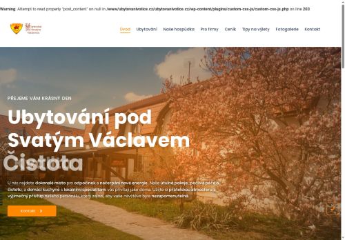Zobrazit webové stránky Penzion pod Svatým Václavem