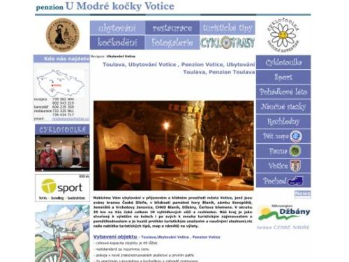 Penzion U Modré kočky Votice