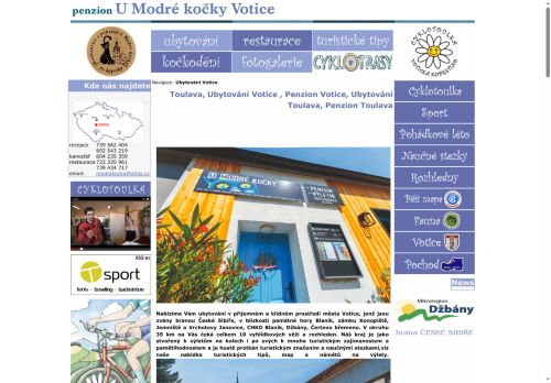 Zobrazit webové stránky Penzion U Modré kočky Votice