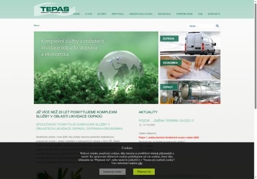 Zobrazit webové stránky Tepas cz, s.r.o.