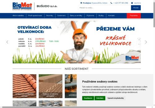 Zobrazit webové stránky BUŠUDO, s.r.o.