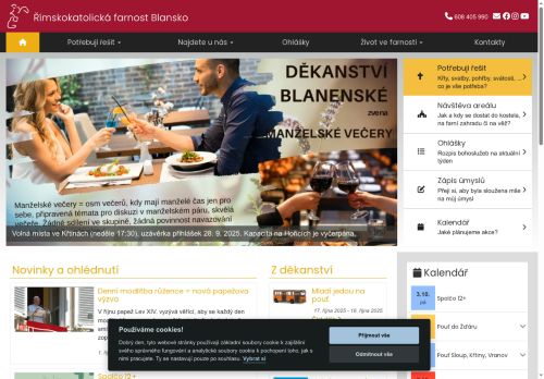 Zobrazit webové stránky Římskokatolická farnost Blansko
