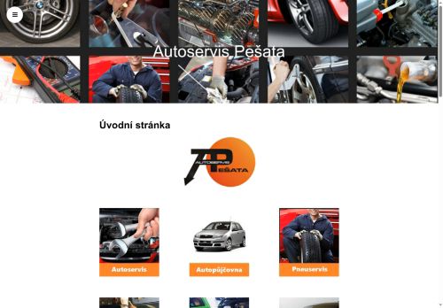 Zobrazit webové stránky Autoservis Pešata