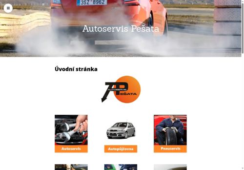 Zobrazit webové stránky Autoservis Pešata