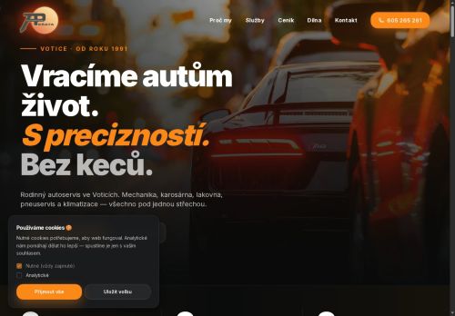 Zobrazit webové stránky Autoservis Pešata
