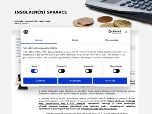 Ing. Bc. Radek Staufčík - insolvenční správce