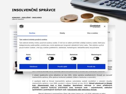 Ing. Bc. Radek Staufčík - insolvenční správce