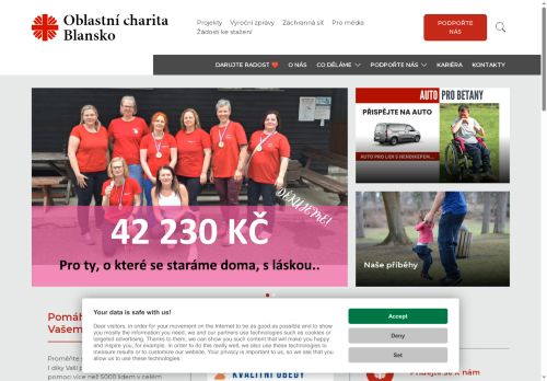 Zobrazit webové stránky Oblastní charita Blansko