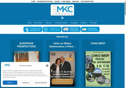 Zobrazit webové stránky Městské kulturní centrum Hořovice