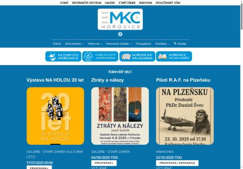 Zobrazit webové stránky Městské kulturní centrum Hořovice