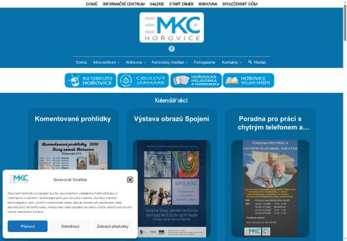 Zobrazit webové stránky Městské kulturní centrum Hořovice