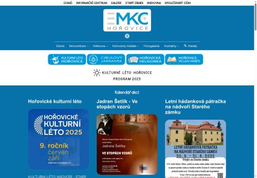 Zobrazit webové stránky Městské kulturní centrum Hořovice