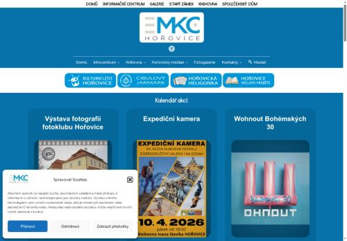 Zobrazit webové stránky Městské kulturní centrum Hořovice