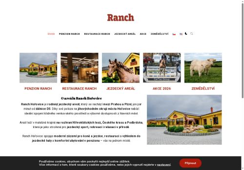 Zobrazit webové stránky Ranch Hořovice