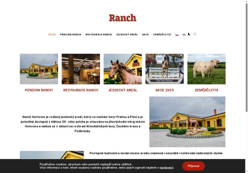 Zobrazit webové stránky Ranch Hořovice