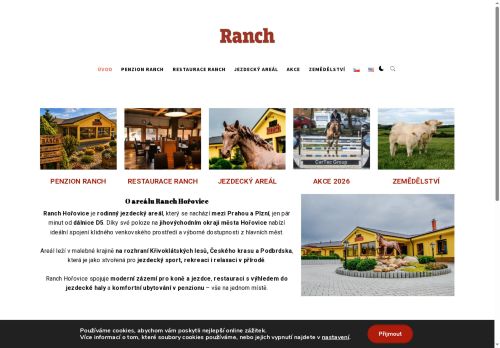 Zobrazit webové stránky Ranch Hořovice