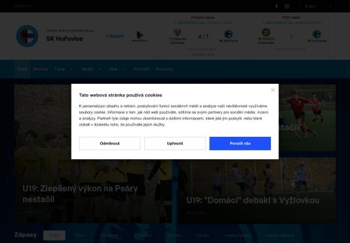Zobrazit webové stránky SK Hořovice, z.s.
