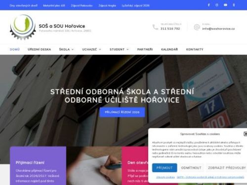 Střední odborná škola a Střední odborné učiliště, Hořovice