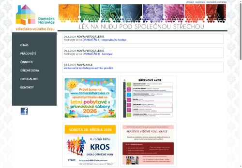 Zobrazit webové stránky Domeček Hořovice