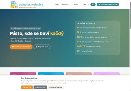 Zobrazit webové stránky Domeček Hořovice