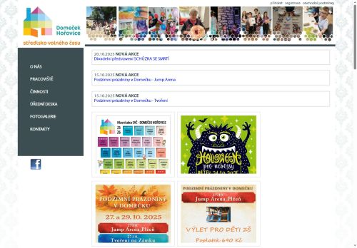 Zobrazit webové stránky Domeček Hořovice