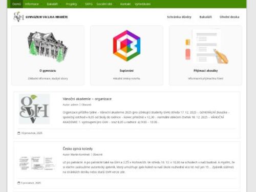 Gymnázium Václava Hraběte