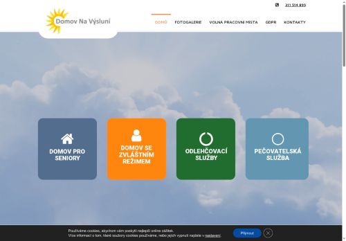 Zobrazit webové stránky Domov Na Výsluní