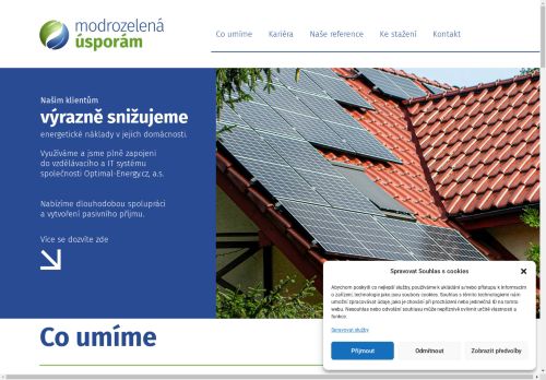 Zobrazit webové stránky Jiří Závodník, energetický poradce Optimal-Energy.cz, a.s.