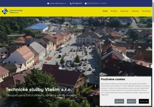 Zobrazit webové stránky Technické služby Vlašim, s.r.o.