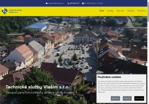 Zobrazit webové stránky Technické služby Vlašim, s.r.o.